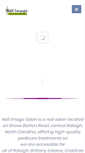 Mobile Screenshot of nailimagesalon.com